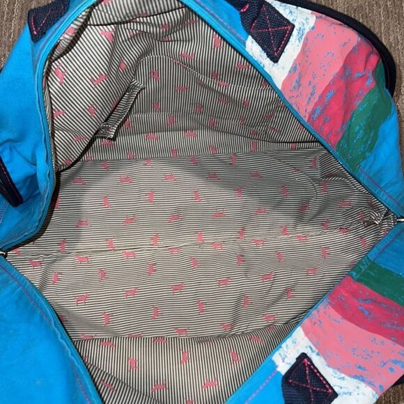 Vintage Pink VS Rolling Carry On Luggage - Picture 8 of 14